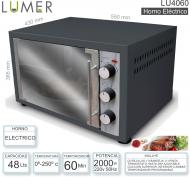 Horno Eléctrico 48 Lts LUMER LU4060