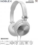 Auricular NOBLEX HP77WS Blanco On Ear