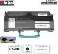 Toner Alt LEXMARK E460X11L Neg GLOBAL