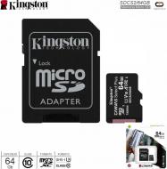 Mem MicroSD C10 64Gb KINGSTON SDCS2/64GB