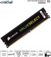 DDR4 16Gb 2400 1.20v CORSAIR CMV16GX4M1A2400C16