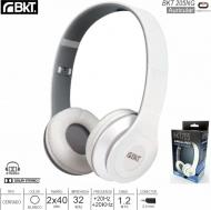 Auricular BKT 205BL Blanco On Ear