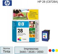 Cart HP 028 C8728A Color P/3440-3535-3550