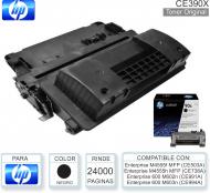 Toner HP CE390X Negro p/ M4555f, M602, M603