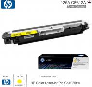 Toner HP 126A CE312A Ama