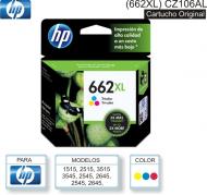 Cart HP 662XL CZ106AL Color 8 Ml