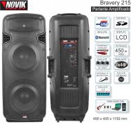 Parlante x1 NOVIK Bravery 215 450w 2x15