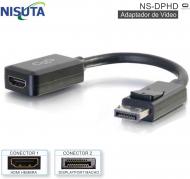 Adaptador Displayport M - HDMI H NISUTA NS-DPHD