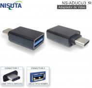 Adaptador USB C M - USB 3.0 H NISUTA NS-ADUCU3