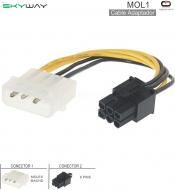 Cable Adaptador Molex M - 6 Pins SKYWAY MOL1