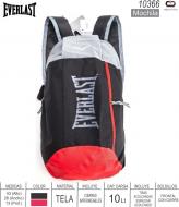 Mochila EVERLAST 10366 Runing Roj-Neg 10 Lts