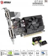 PCI-E NVIDIA 2Gb MSI GT610 912-V809-1470