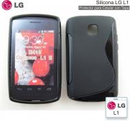 Silicona LG E410 L1 TPU-L12R Rojo