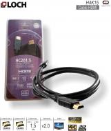 Cable HDMI M - HDMI M v2.0 01.8M LOCH H4K15