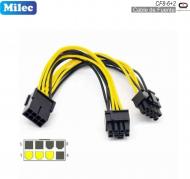 Cable Fuente 8 a 2 (6+2) MILEC CF8-6+2 Mineria