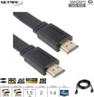 Cable HDMI M - HDMI M v1.4 01.5M NETMAK NMHDMI15