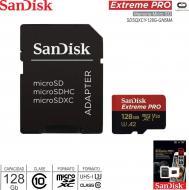 Mem MicroSD C10 128GB SANDISK Extreme Pro SDSQXCY-