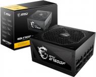 Fuente MSI MPG A750GF 750W 80 Plus Gold Modular