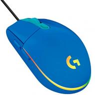 Mouse Gamer USB Logitech G203 Gaming Lightsync Blu