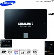 Disco SSD SATA 250 Gb SAMSUNG SSD870EVO-250GB 