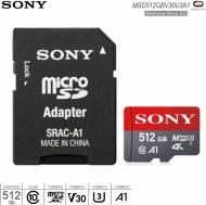 Mem MicroSD C10 512Gb SONY MSD512GBV30U3A1