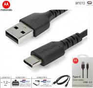 Cable USB 2.0M - USB C3.0M 1.2M MOTOROLA M1015