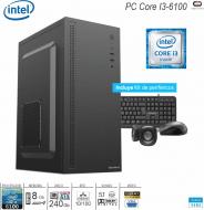 PC INTEL Core I3 6100 8Gb SSD240Gb