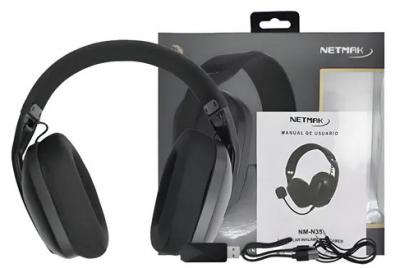 AURICULAR GAMER BLUETOOTH NETMAK NM-N35