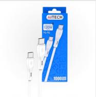 CABLE USB TIPO C M A USB TIPO C M AITECH 120W