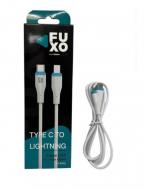CABLE FUXO USB TIPO C A LIGHTNING 65W 1.2M
