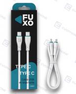 CABLE FUXO USB TIPO C A USB TIPO C 65W 1.2M