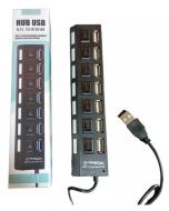 HUB USB TREQA 7 PUERTOS 2.0