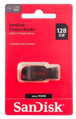 PENDRIVE SANDISK 128GB  CRUZER BLADE