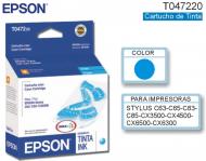 Cart EPSON 047 T047220 Cian p/C63-C65-C85