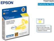 Cart EPSON 047 T047420 Amarillo p/C63-C65-C85