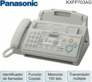 Fax PANASONIC KXFP703AG ( Papel Comun )